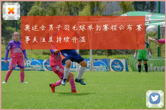 奥运会男子羽毛球单打赛程公布 赛事关注度持续升温
