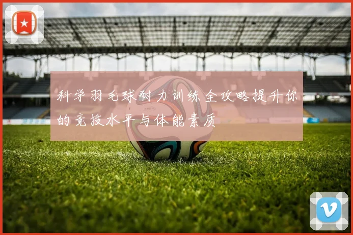 科学羽毛球耐力训练全攻略提升你的竞技水平与体能素质